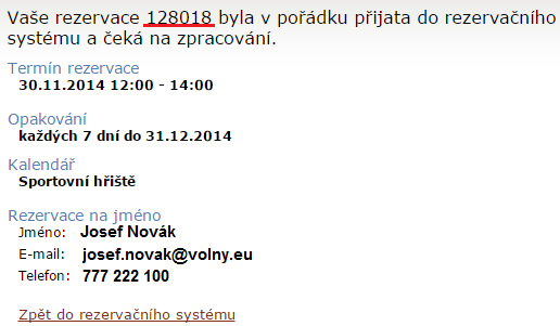 Jak zarezervovat?