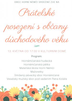 Přátelské posezení s občany důchodového věku 1