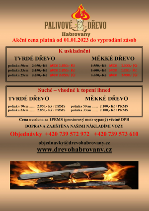 Nabídka štípaného dříví 1