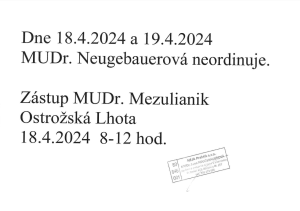MUDr. Neugebauerová 1